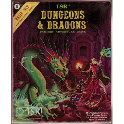 Dungeons & Dragons - Basic Set de 1981 (jdr D&D de TSR en VO) 001