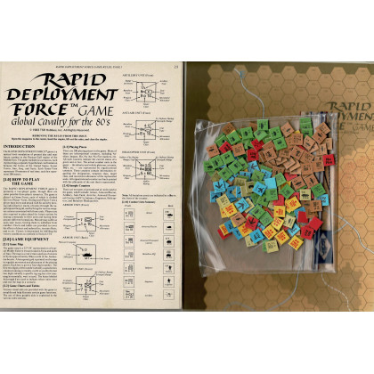 Rapid Deployment Force - Global Cavalry for the 80's (wargame ziploc de TSR en VO) 001