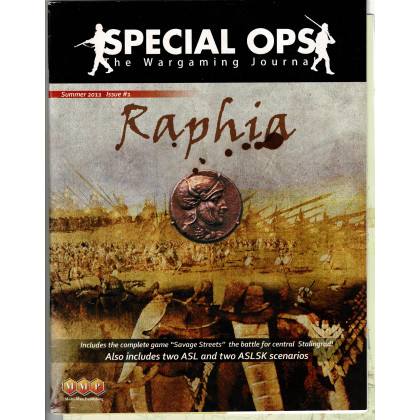 Special Ops N° 1 - Raphia (The Wargaming Journal de MMP en VO) 001