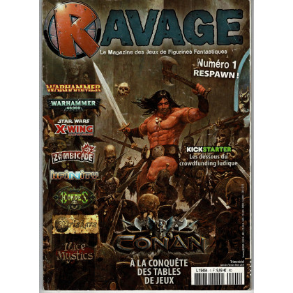 Ravage N° 1 Respawn (le Magazine des Jeux de Figurines Fantastiques) 003