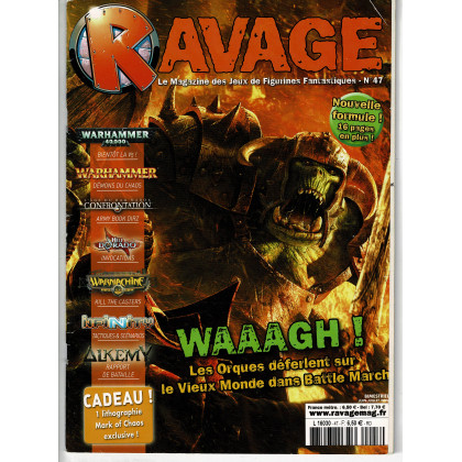 Ravage N° 47 (le Magazine des Jeux de Figurines Fantastiques) 003