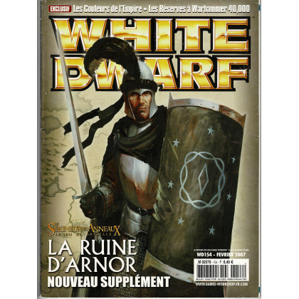 White Dwarf N° 154 (magazine de jeux de figurines Games Workshop en VF) 003