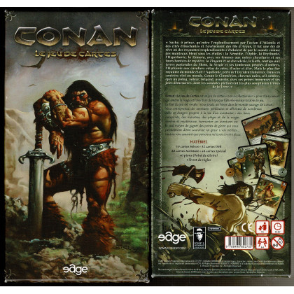Conan - Le jeu de cartes (jeu simulation cartes d'Edge en VF) 002