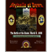Deguello at Dawn - The Battle of the Alamo, March 6, 1836 (wargame ziploc de Khyber Pass Games en VO)