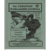 The Canadian Wargamers Journal N° 37 (magazine de wargames en VO)