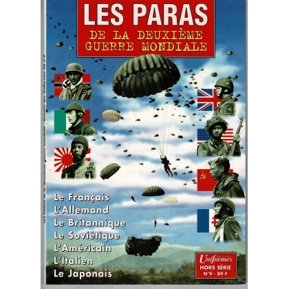 Les paras de la deuxième guerre mondiale - Gazette des Uniformes Hors-Série N° 9 001