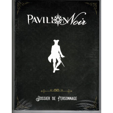 Lot de 5 Dossiers de Personnages (jdr Pavillon Noir 2e édition de Black Book Editions en VF)