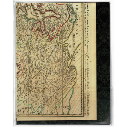 Pavillon Noir 2e édition - Cartes géographiques (jdr de Black Book Editions en VF) 001