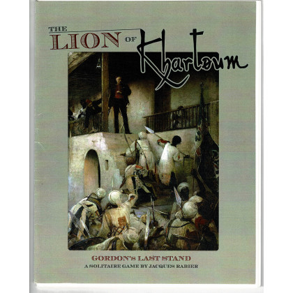 The Lion of Khartoum + Game Supplement (wargame solitaire de White Dog Games en VO) 001