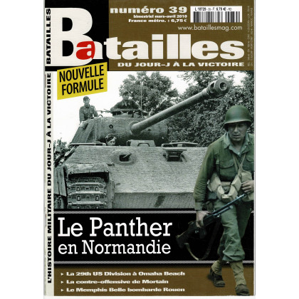 Batailles N° 39 (Magazine militaire Du Jour J à la victoire) 001