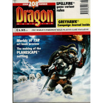 Dragon Magazine N° 208 (magazine de jeux de rôle en VO) 004