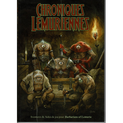 Chroniques Lémuriennes - Livre seul (jdr Barbarians of Lemuria Mythic en VF) 001