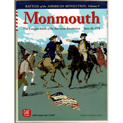 Monmouth 1778 - Battles for the American Revolution V (wargame de GMT Games en VO) 001