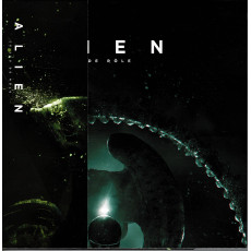 Alien - Ecran du Meneur et carte poster (jdr d'Arkhane Asylum en VF)