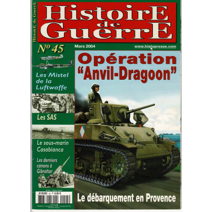 Histoire de Guerre N° 45 (Magazine histoire militaire) 001