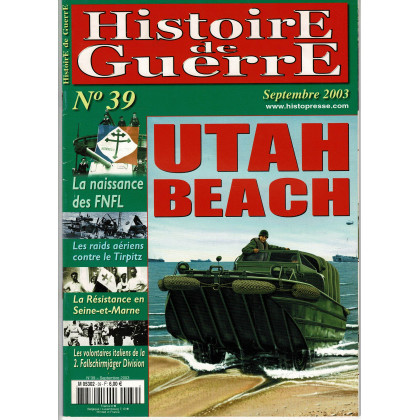 Histoire de Guerre N° 39 (Magazine histoire militaire) 001