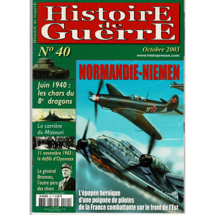 Histoire de Guerre N° 40 (Magazine histoire militaire) 001