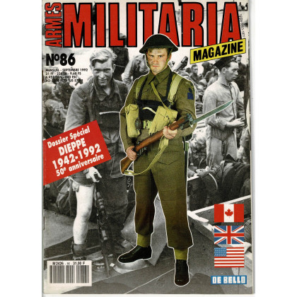 Armes Militaria Magazine N° 86 - Dieppe 1942 (Magazine Seconde Guerre Mondiale en VF) 001