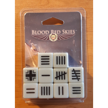 Blood Red Skies - Set de dés allemands (jeu de figurines de Warlord Games) 001