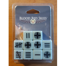 Blood Red Skies - Set de dés allemands (jeu de figurines de Warlord Games)