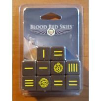 Blood Red Skies - Set de dés britanniques (jeu de figurines de Warlord Games)