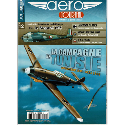 Aero Journal N° 12 (Magazine d'histoire de la guerre aérienne) 001