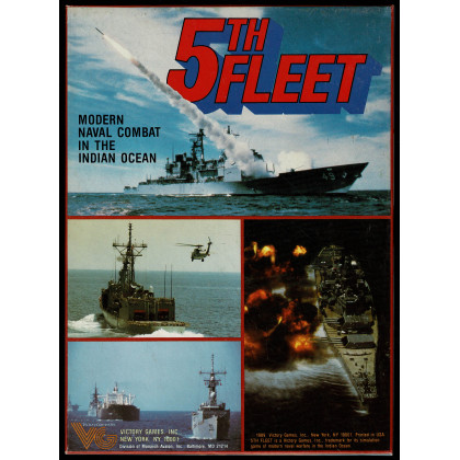 5th Fleet - Modern Naval Combat in the Indian Ocean (wargame de Victory Games en VO) 001
