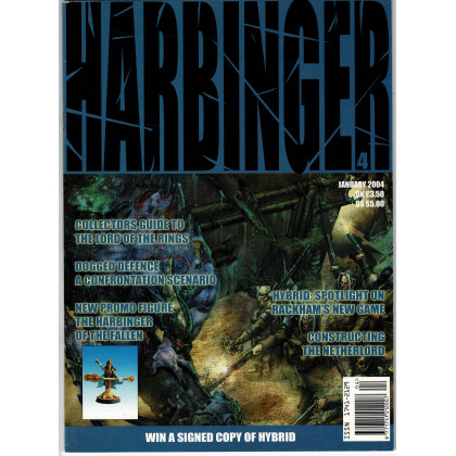 Harbringer N° 4 (magazine de jeux de figurines fantastiques en VO) 001
