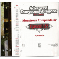 Ravenloft - Monstrous Compendium Appendix 1 (jdr AD&D 2 en VO)