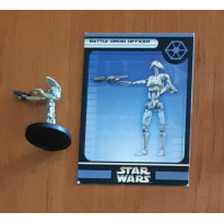 Battle Droid Officer (figurine jeu Star Wars Miniatures en VO) 001