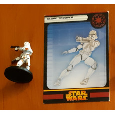 Clone Trooper (figurine jeu Star Wars Miniatures en VO)