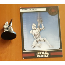 Clone Trooper (figurine jeu Star Wars Miniatures en VO)