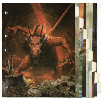 Monstrous Compendium - Lot intercalaires classeur (jdr AD&D 2 en VO)