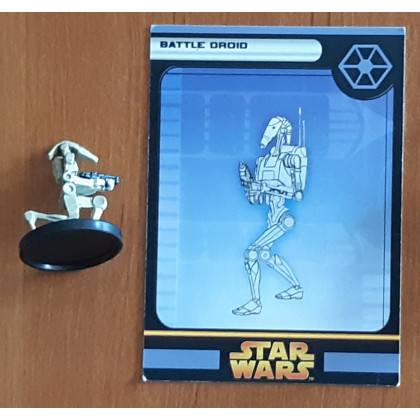 Battle Droid (figurine jeu Star Wars Miniatures en VO) 001