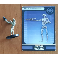 Battle Droid Officer (figurine jeu Star Wars Miniatures en VO)