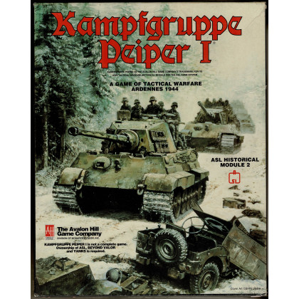 Kampfgruppe Peiper I - ASL Historical Module 2 (wargame Advanced Squad Leader d'Avalon Hill en VO) 001