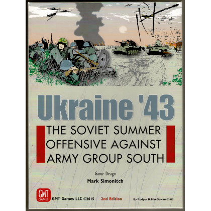 Ukraine '43 - The Soviet summer offensive against Army Group South (wargame V2 de GMT Games en VO) 002