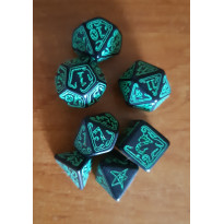 Set de dés spéciaux L'Appel de Cthulhu (jdr des éditions Sans-Détour)