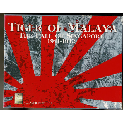 Tiger of Malaya - The Fall of Singapore 1941-1942 (wargame Avalanche Press en VO) 001