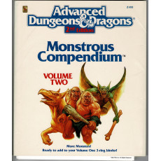 Monstrous Compendium - Volume Two (jdr AD&D 2 Forgotten Realms en VO)