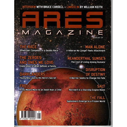 Ares Magazine N° 1 - Wargame War of the Worlds (The Science Fiction Magazine en VO) 001