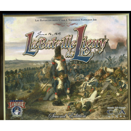 La Bataille de Ligny - Second Edition (wargame Clash of Arms en VO) 001