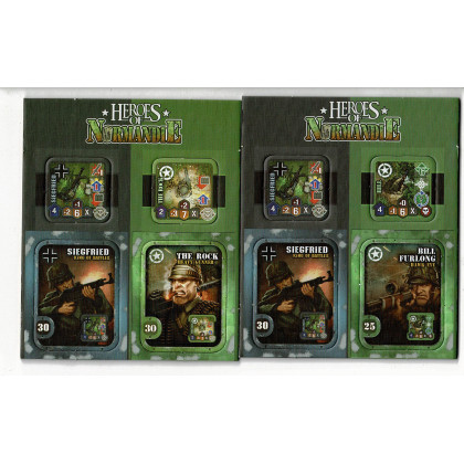 Heroes of Normandie - Lot 4 Héros (jeu de stratégie & wargame de Devil Pig Games) 001