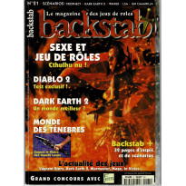 Backstab N° 21 (le magazine des jeux de rôles)