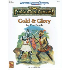 FR15 Gold & Glory (jdr AD&D 2nd edition - Forgotten Realms en VO)