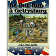 De Bull Run à Gettysburg - Règle de jeu avec figurines pour la Guerre de Sécession (Livre de Vae Victis en VF)