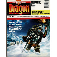Dragon Magazine N° 208 (magazine de jeux de rôle en VO)