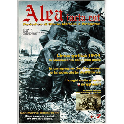 Alea Iacta Est N° 7 avec wargame (Periodico di Storia Militare e Wargame en VO) 001