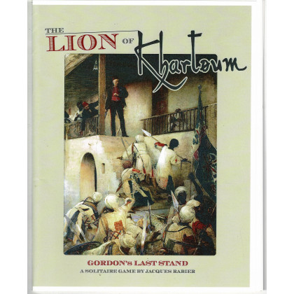 The Lion of Khartoum + Game Supplement (wargame solitaire de White Dog Games en VO) 002