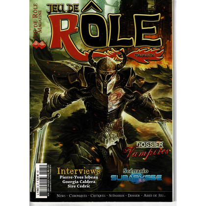 Jeu de Rôle Magazine N° 25 (revue de jeux de rôles) 004